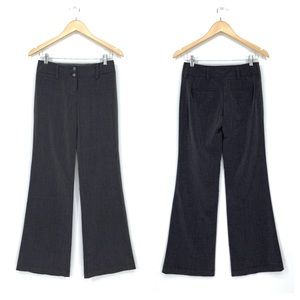 Byer California B-Wear Cambridge Static Gray Career Flare Leg Dress Pants Size 3
